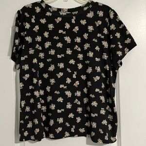 Isaac Mizrahi Live! Short sleeve tee. Size Large.